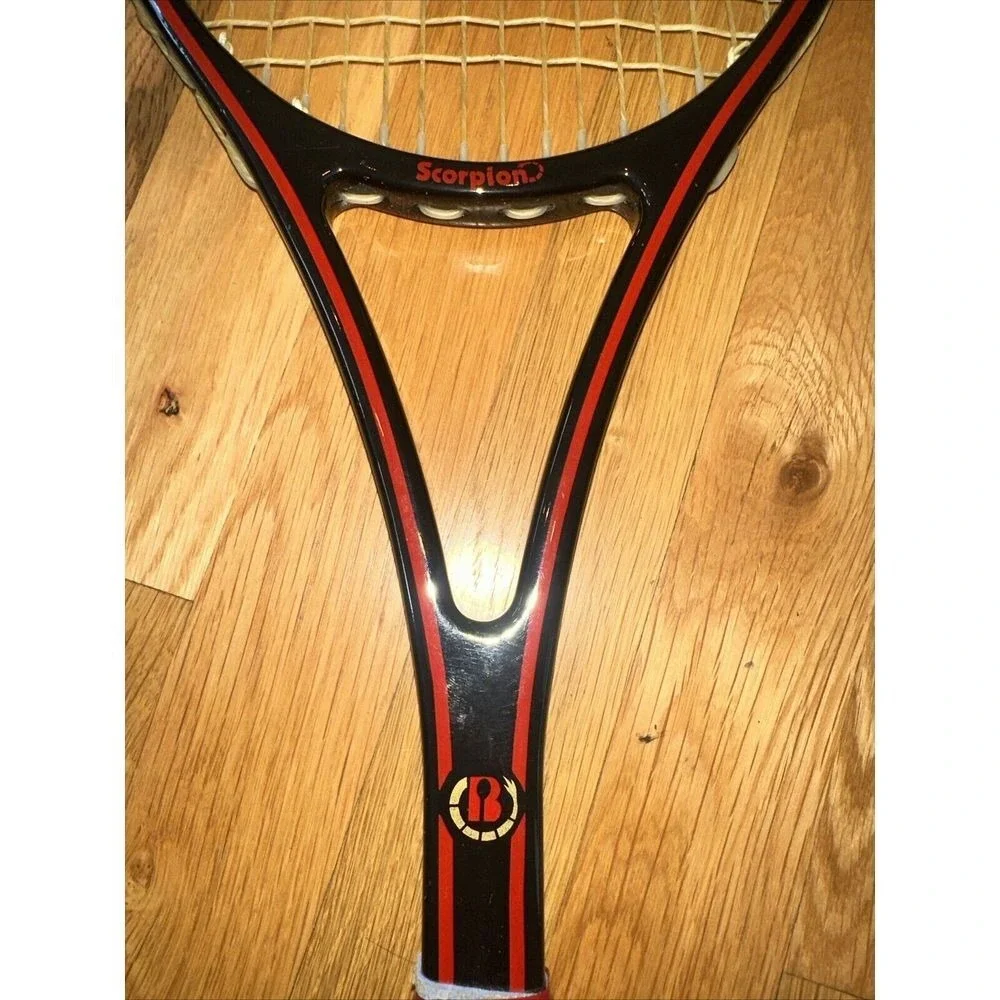 Vintage Bancroft Scorpion, 4 3/8, 1978, 100% Graphite, unstrung,cover, Excellent